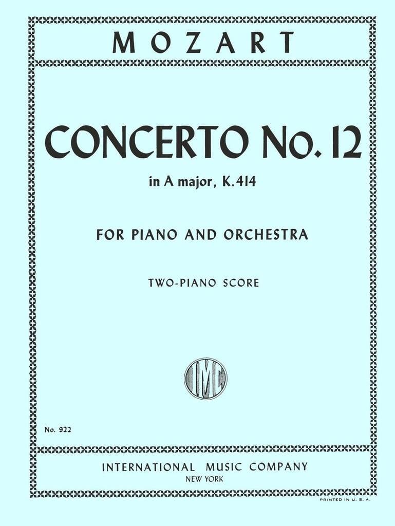 Concerto K 414 La (Gretchaninov)